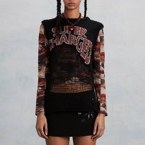‘Supercharged’ Knit Vest